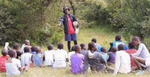Educating beneficiaries  on climate action.