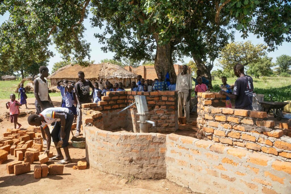 Wash program at several schools in Uganda