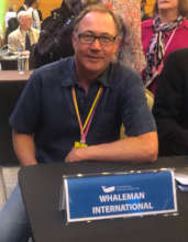 Jeff at the IWC Meeting