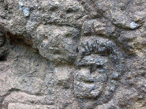 Petroglyphs at El Farallon National Monument