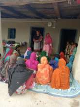 Young women skill training group