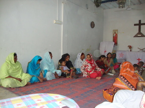 women in meeting at Local Church