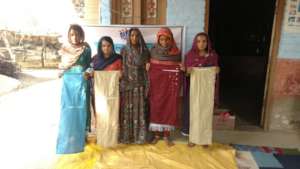 Cloths made by young women