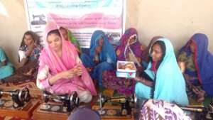 sewing center in village