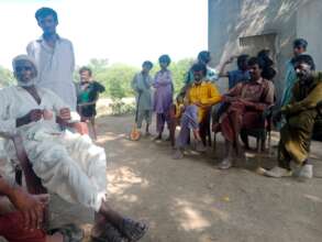 village dry and safe now from floods