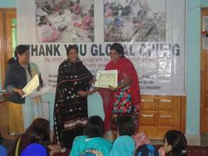 Certificates distribution in successful students