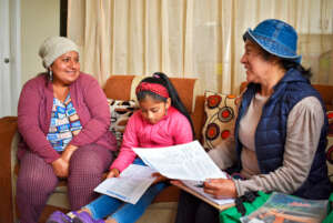 Home visits to mothers and their children