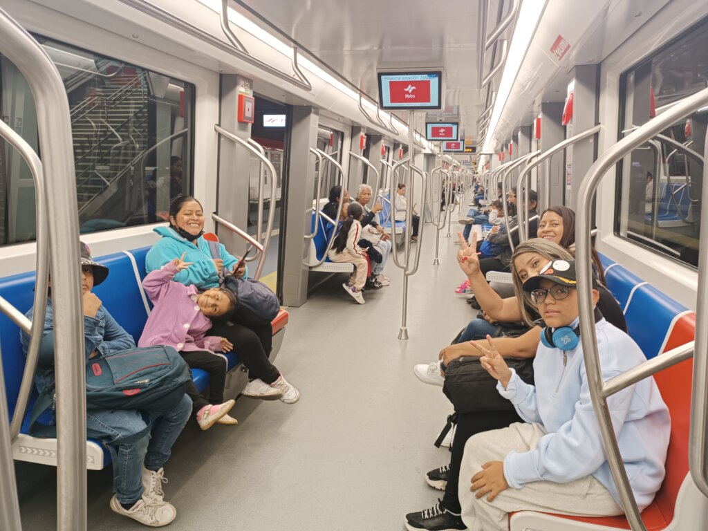 We got to know the new Quito subway!