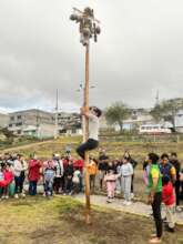 We also celebrate Quito's festivities