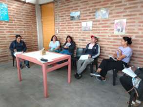 Our parents learning in their formative meetings
