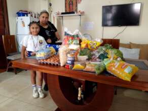 Family Receiving Emergency Food Support