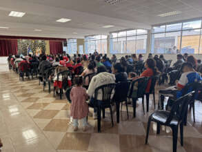 Parents Watching the Nativity Play