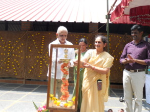 Neelbagh Valedictory function - Lighting lamp