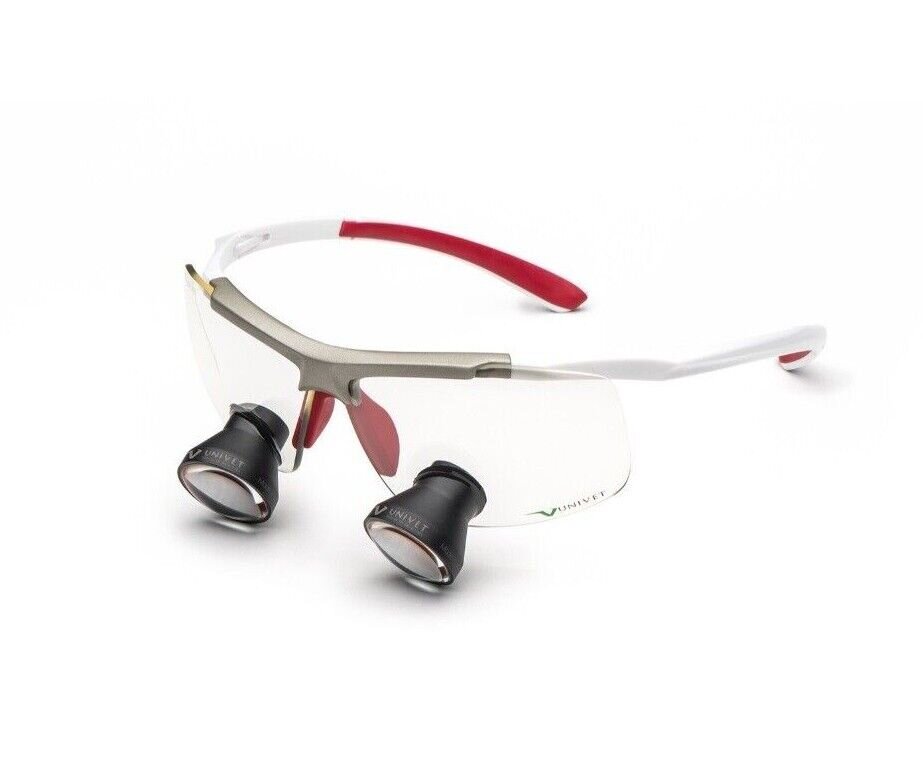 Univet 2.5x Pro Techne Quick Loupes Galilean TTL