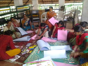 Teachers preparing their own teaching aids