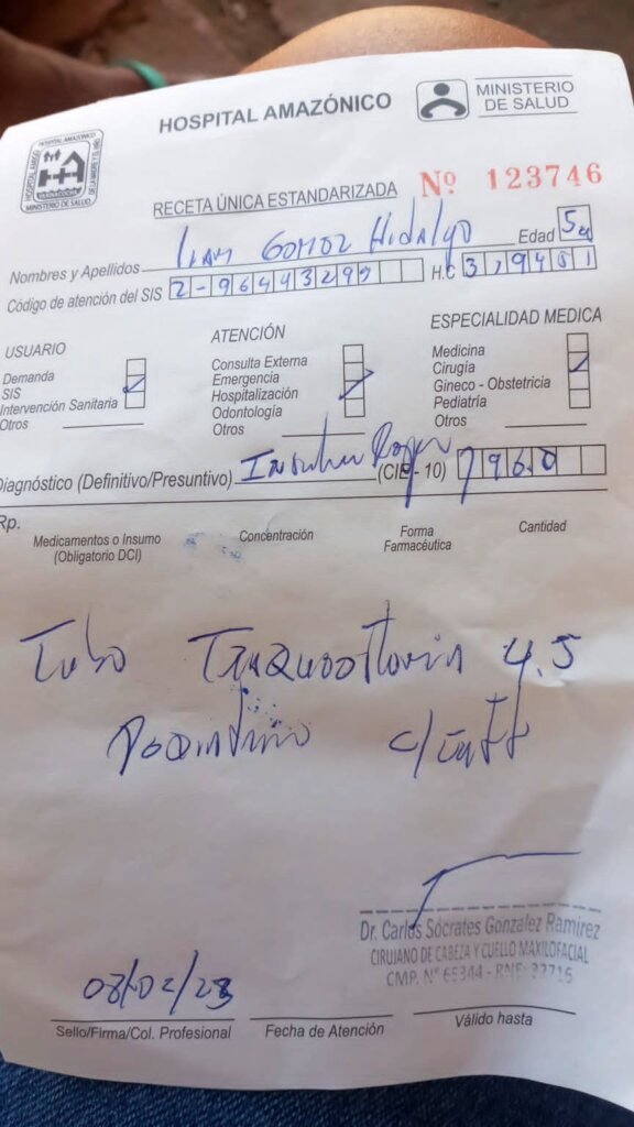 Help a Shipibo Kid Get a Tracheotomy