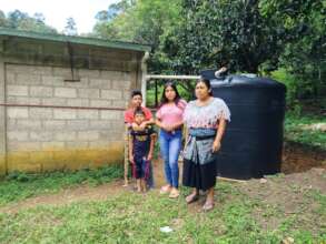 Family with their harvest system
