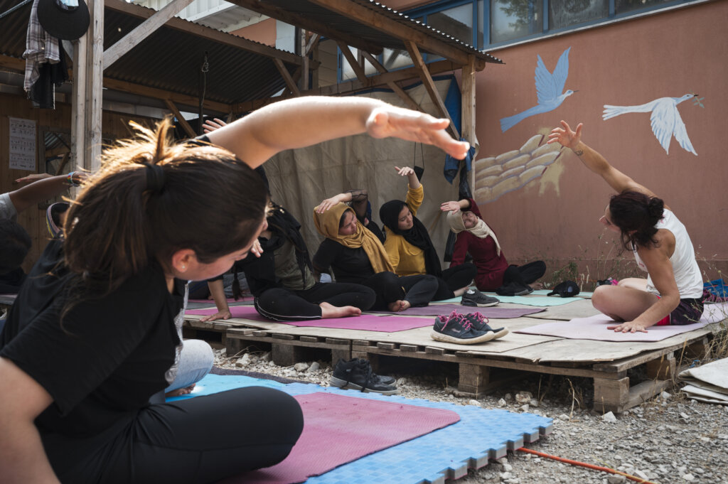 Improve gender equity in sports for refugees