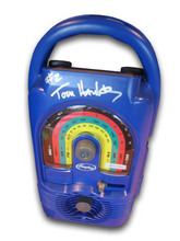 One of 10 Lifeline radios signed by Tom Hanks
