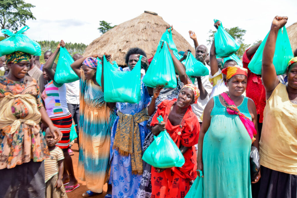 30 goats to 30 Women of rural Balawoli