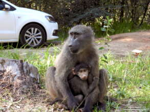 Holly and her daughter Cheeky