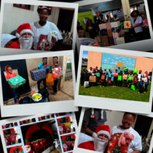 Santa brings joy to all