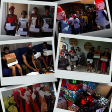 Children receive gifts to IGNITE CHRISTMAS DREAMS