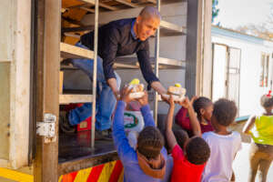 Nutritious meals for 150 hungry children in Soweto