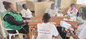 Figure 3Meeting some of the staff at Padibe Health