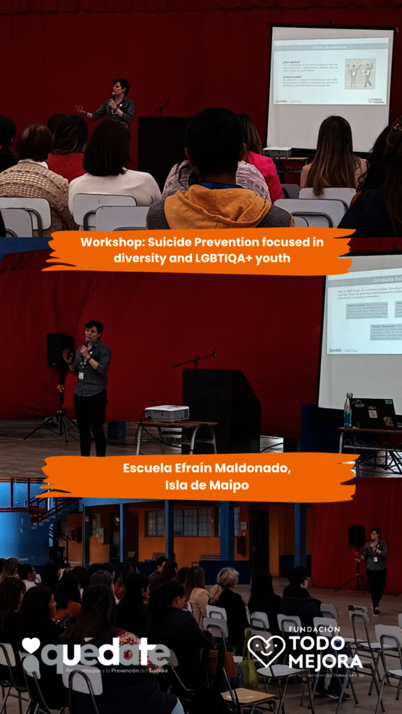 Suicide Prevention - "Quedate" Isla de Maipo!
