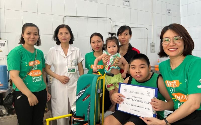 Sponsorship program for 1,000 children in Vietnam