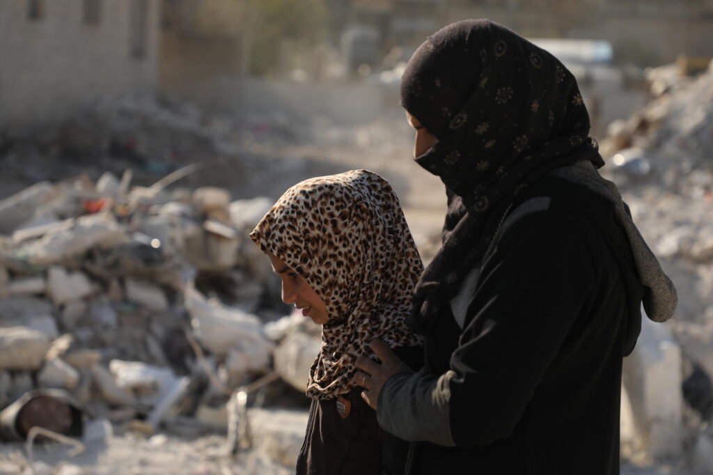 Syria earthquake relief response for children