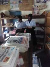 Students in the Library