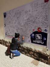 Cleyde makes her mark at KHIPU!