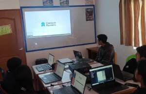 Young people developing their ICT skills