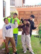Young people enjoying free time @ the hub