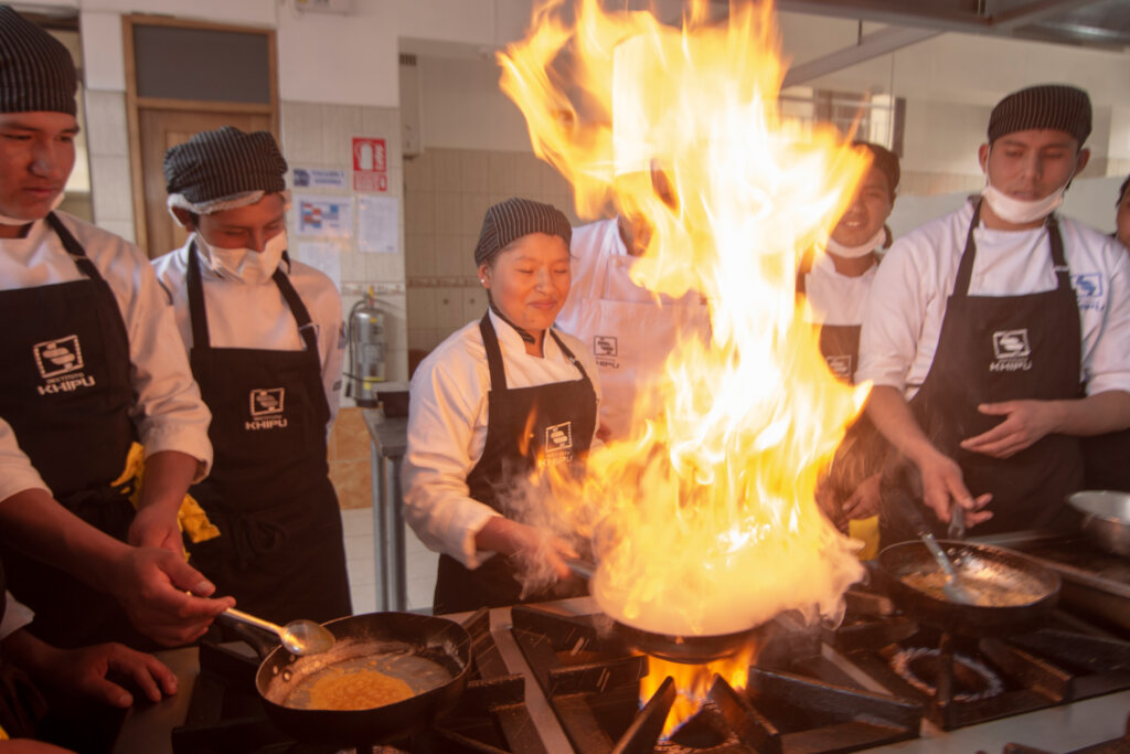 Learning advanced culinary skills