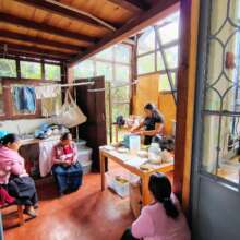 Where indigo dyes and autonomy blooms