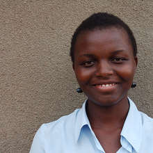 Doreen, one of our Ugandan scholars.