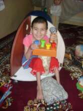 Corner chair helps me to sit properly