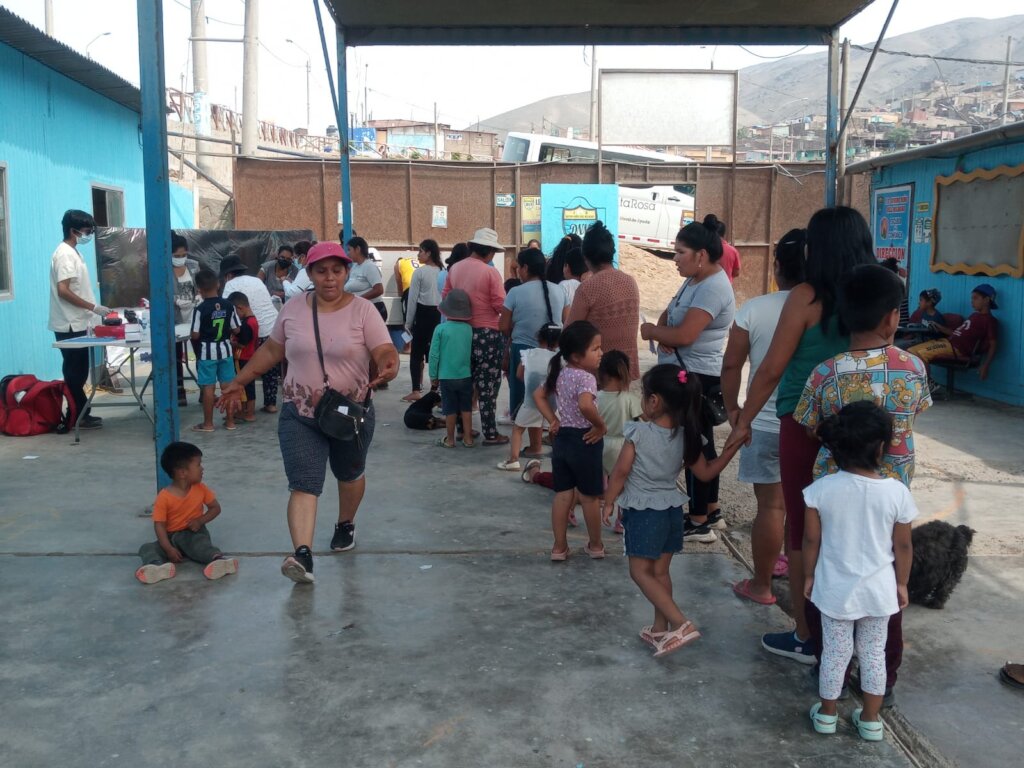 Fighting anemia with medical care to 480 children