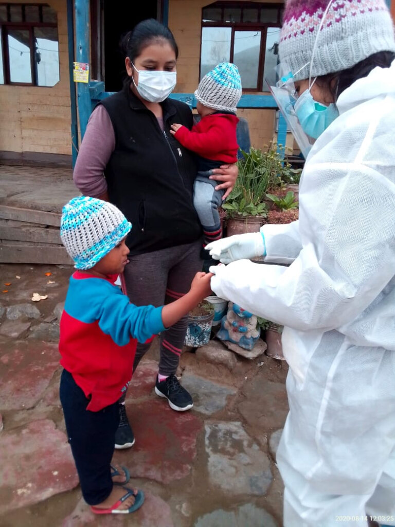 Fighting anemia with medical care to 480 children