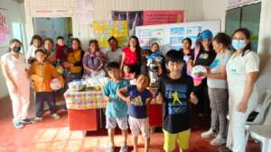 Demonstrative session about healthy meal