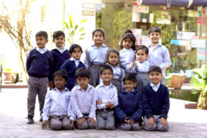 A group of Children from Aangun