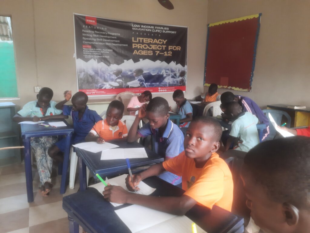 LITERACY PROJECT FOR AT-RISK CHILDREN IN AFRICA