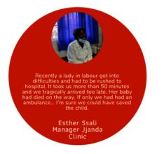 Sali Esther the centre's director