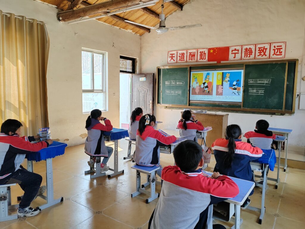 Remote Reading Fellows for Left-behind Children