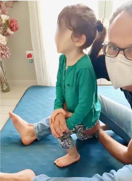 Home rehabilitation for 50 child with brain tumor
