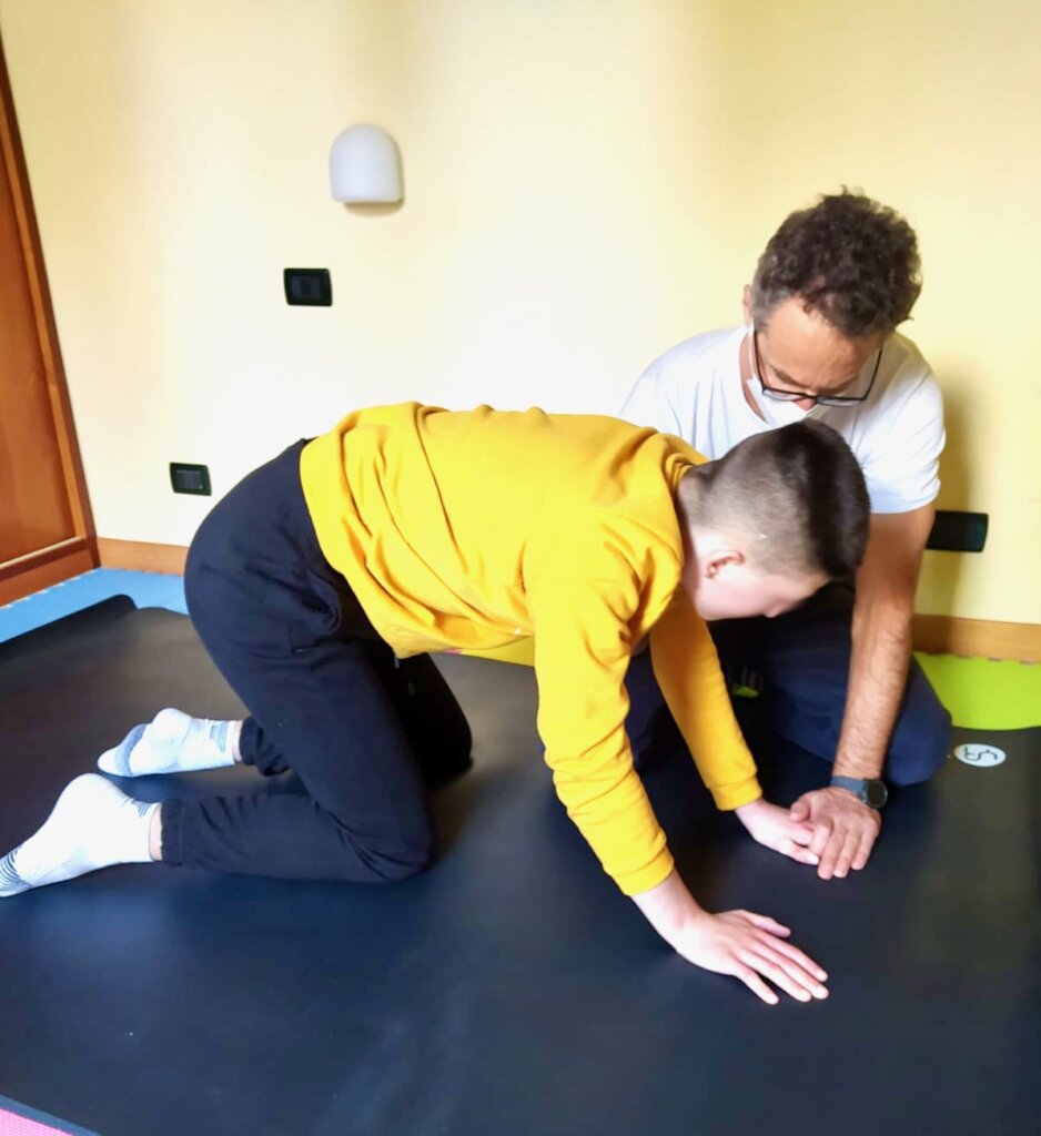 Home rehabilitation for 50 child with brain tumor
