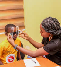 HELP STOP BLINDNESS IN ITS TRACKS FOR 700 CHILDREN